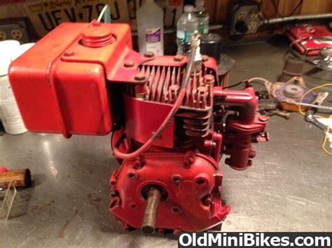 vintage  lauson   hp engine early tecumseh rupp dart cycle oldminibikescom