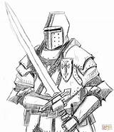 Knights Coloring Pages Printable sketch template