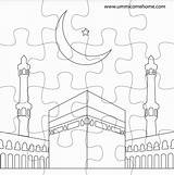 Kaaba Kaba sketch template