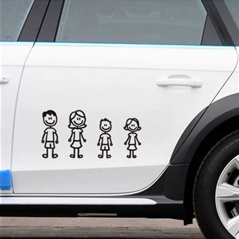 pcs family member car sticker decal decoration vinyl art decal buy funnyfamily car sticker