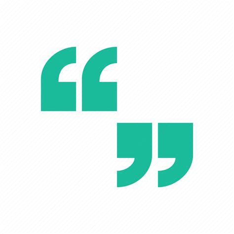 quotation marks quote type icon   iconfinder