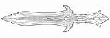 Coloring Pages Weapons Dagger Glass Deviantart Lineart Template Drawing Medieval Sketch Favourites Add sketch template