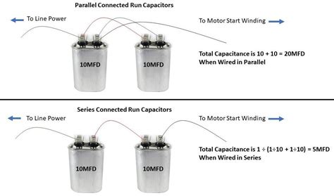 terminal capacitor wiring diagram