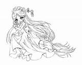 Coloring Pages Anime Stamps Devaint Digi Fairy Mayi Anna Character Deviantart Jadedragonne sketch template