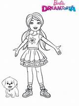 Chelsea Barbie Dreamtopia Coloring Honey Et Kids Pages Fun sketch template