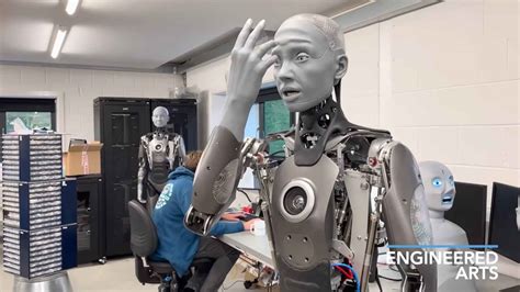 laboratorio senado doncella robots humanoides compartir evaluable
