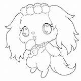 Coloring Jewelpet Pages Sapphie Jewelpets Children Comments Dinokids sketch template