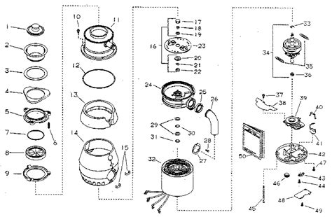 kenmore kenmore disposer parts model  sears partsdirect