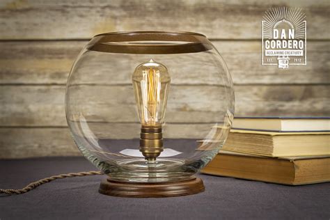 Glass Globe Table Lamp Desk Lamp Edison Lamp