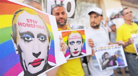 Any Depiction Of Vladimir Putin In Drag Has Been Banned By Russia