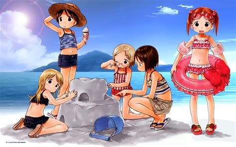 ana coppola beach ichigo mashimaro itou chika itou nobue matsuoka miu sakuragi matsuri summer