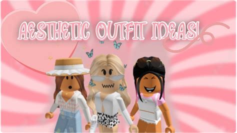 aesthetic roblox outfits ideas youtube