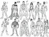 Justice League Coloring Pages Printable Color Exciting Getcolorings Deviantart Print Getdrawings sketch template