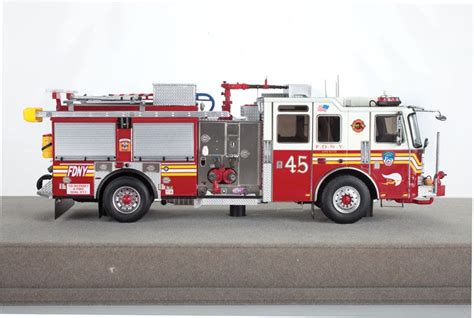 fdny fire truck model fire replicas fdny rescue  scale model