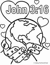 Coloring Pages John 16 Sunday School Bible Children Valentines Words Verse sketch template