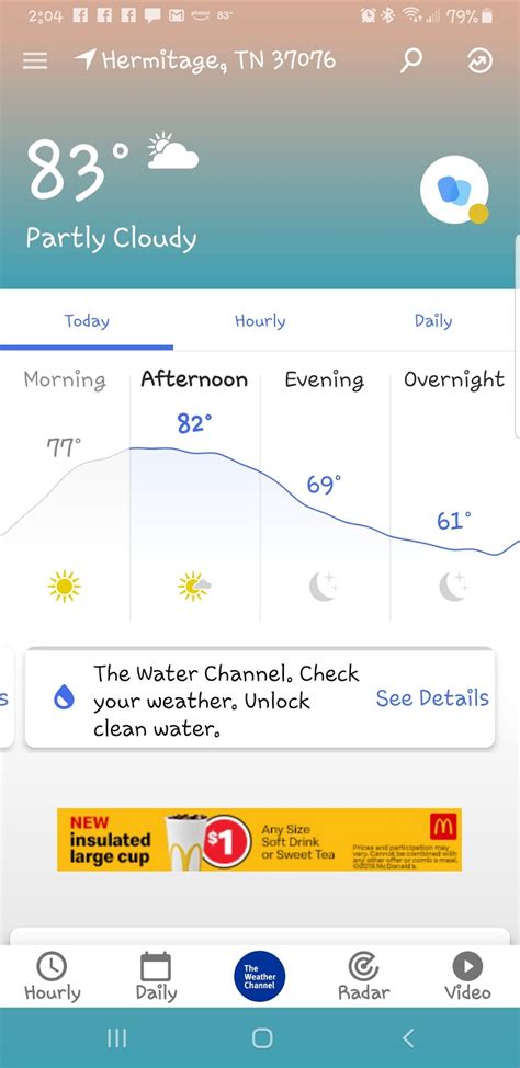 weather channel app  review