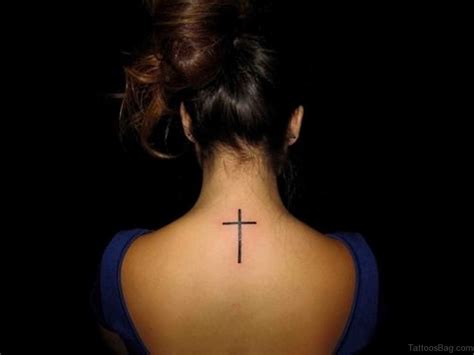 41 beautiful cross tattoos on neck tattoo designs