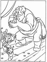 Pinokkio Disneykleurplaten sketch template