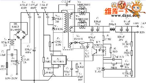 high efficiency  universal switching power supply module circuit diagram switching
