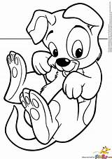 Coloring Pages Dog Puppy Printable Dogs Cute Puppies Baby Kids Getcoloringpages sketch template