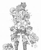 Coloring Pages Attack Titan Chibi Eren Anime Deviantart Levi 巨人 進撃 Titans Kyojin Shingeki 塗り絵 Choose Board Cuteness Snk 保存 sketch template