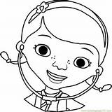 Mcstuffins Doc Coloring Pages Happy Hallie Coloringpages101 Family Kids Categories Cartoon sketch template
