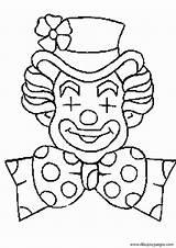 Payasos Malvorlagen Circo Karneval Payaso Fasching Clowns Carnavales Cirque Fichas Visage Malvorlage Jeglicher Colorier Colorea Masque Terbaik Zirkus Bastelvorlagen Niños sketch template