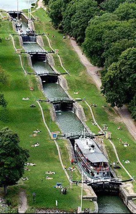 gota canal  sweden  locks places   world travel