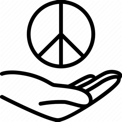 friendship pacifism peace peacekeeping peacemaker icon