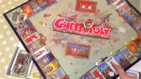 ghettopoly banned  offensive board game  review