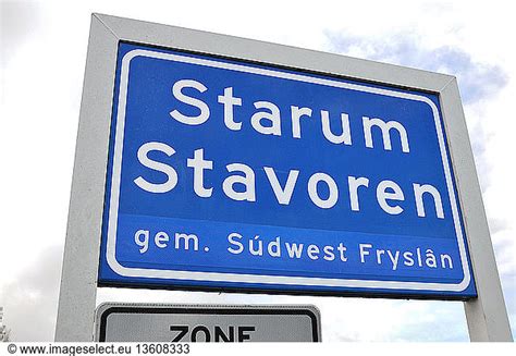 plaatsnaambord stavoren plaatsnaambord stavoren een plaats  de gemeente sudwest fryslan en