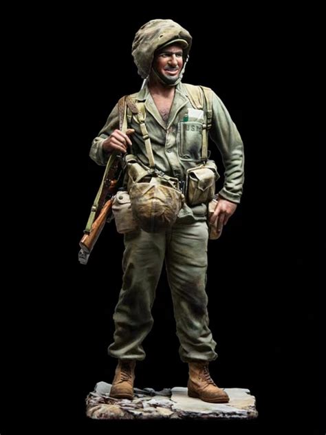 resin figures model soldiers kit pacific war  army unpainted