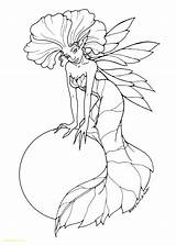 Detailed Fairies Coloring Pages Fairy Getcolorings Printable Color sketch template