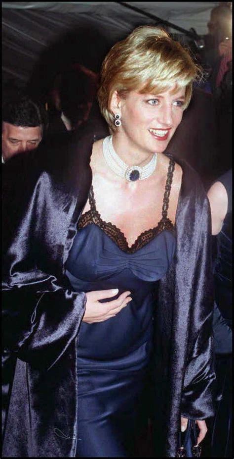 princess diana at the 1995 met gala royals at the met gala popsugar