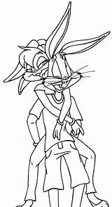 Bugs Lola Looney Tunes Pernalonga Thug Bad Carregando Bestcoloringpagesforkids Kaninchen Coloringhome Ausmalbild Tudodesenhos Basketball Pintarcolorear sketch template