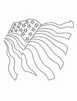 Flag Independence Drawing Coloring Pages Usa American United Event Sketching States Celebration Getdrawings sketch template