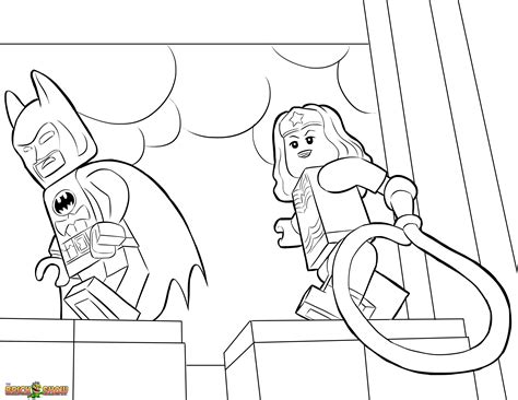 gambar lego batman  coloring pages home superman printable page