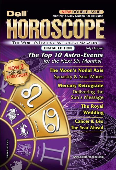dell horoscope july august 2018 magazine get your
