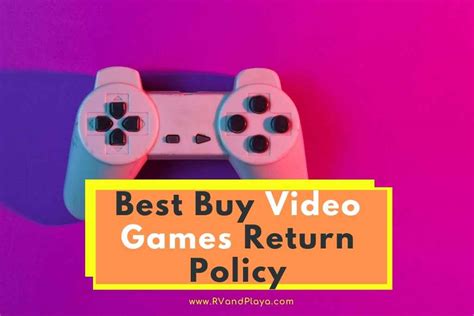 buy video game return policy  receipt opened