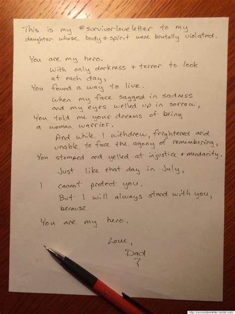 8 Love Letters That Remind Sexual Assault Survivors They Are Not Alone
