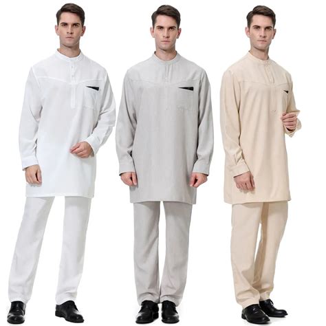 Mandylandy Fashion Muslim Clothing For Men Middle East Arab Male People