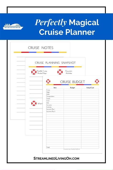 planner inserts planner binder cover planner tips cruise