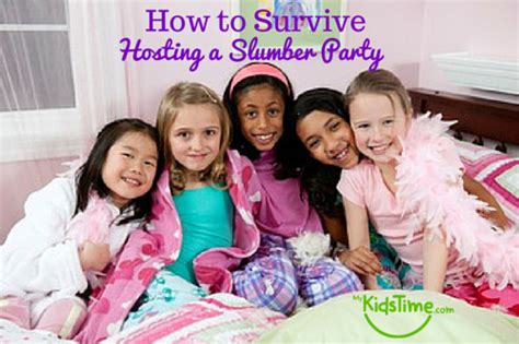How To Survive Hosting A Slumber Party