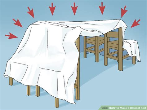 the easiest way to make a blanket fort wikihow