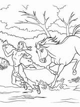Colorear Creek Fiume Wilde Mustang Cimarron Stallion Disegni Rain Indomable Corcel Ausmalen Ahiva Personajes Piccolo Corre Designlooter Cartoni Laminas sketch template