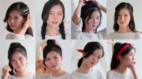 korean hairstyles tutorial  innisfree youtube
