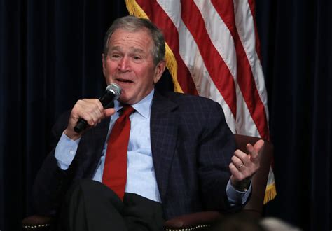 donald trump george w bush gives advice to new president time