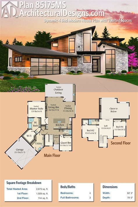 lake house floor plans  bedroom discover  plan  gleason