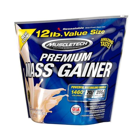 premium mass gainer kg muscletech
