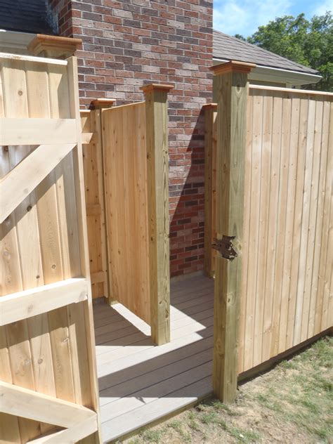 Outdoor Showers Stafford Fence Company